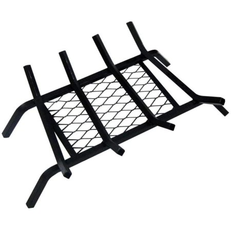  The Best Fireplace Grates Option: Landmann 1/2" Steel 18" w/Ember Retainer Fireplace