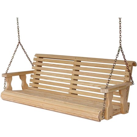  The Best Porch Swings Option: Amish Casual Heavy Duty Roll Back Porch Swing