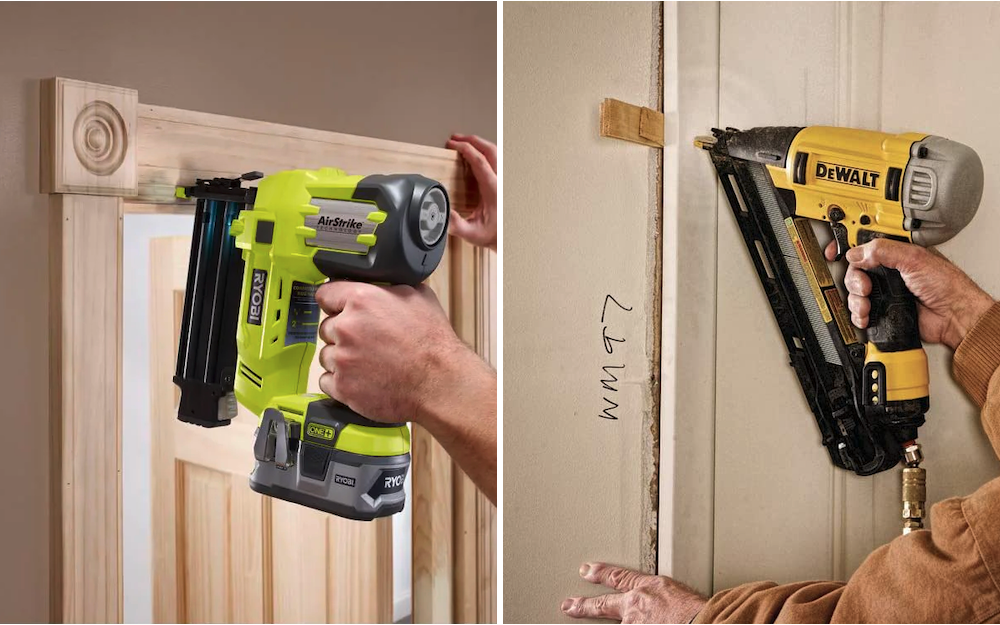 brad nailer vs finish nailer