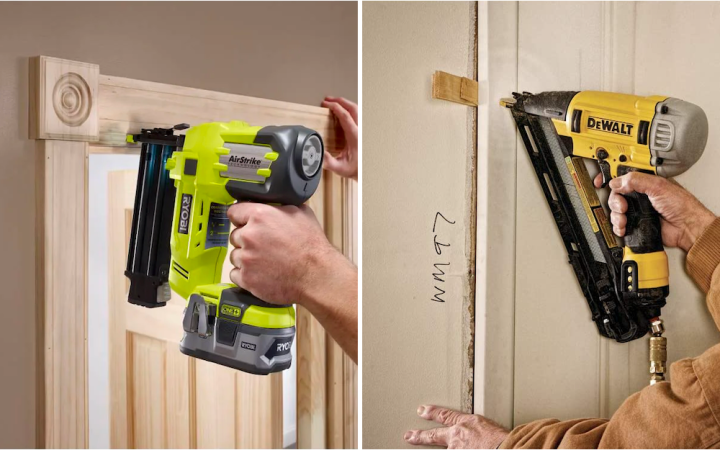 brad nailer vs finish nailer