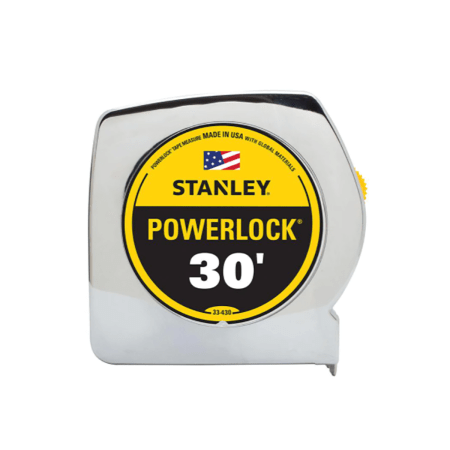  Cheap Tools Option: Stanley 30 ft- PowerLock Tape