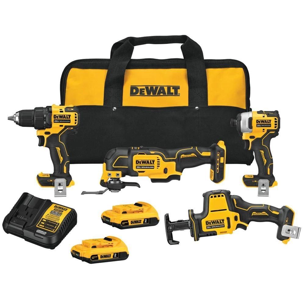 The Dewalt Black Friday Deals Option: DEWALT ATOMIC Cordless Brushless Combo Kit (8-Piece)