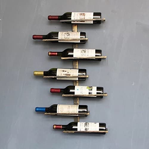 wine rack ideas - retro wall rack