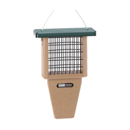  The Best Bird Feeder Option: Birds Choice SNTP Recycled Single Cake Suet Feeder