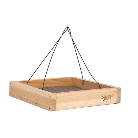  The Best Bird Feeder Option: Nature's Way Cedar Platform Tray Bird Feeder