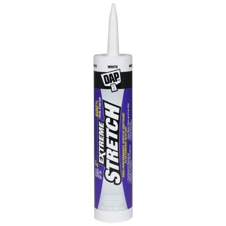  The Best Caulk Option: DAP Extreme Stretch White Acrylic Urethane Sealant