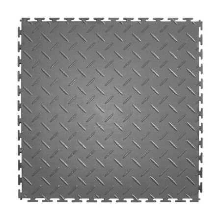  The Best Garage Floor Tiles Option: Perfection Floor Tile Diamond Plate Garage Floor