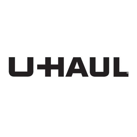  The word 'U-Haul' is written in black and is set against a white background.