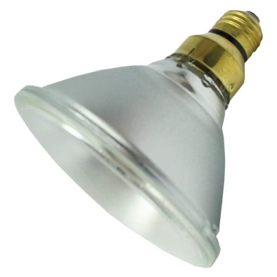 best outdoor light bulbs option: GE Classic 120-Watt Flood Halogen Light Bulb (6-Pack)