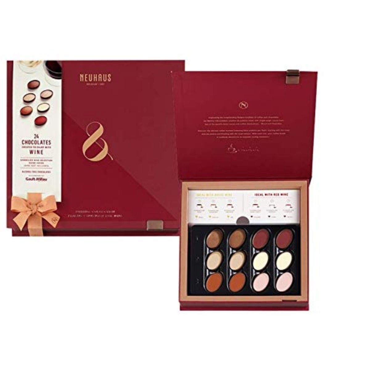 The Best Gifts for Wine Lovers Option: Neuhaus Belgian Chocolate - Wine Pairing Box