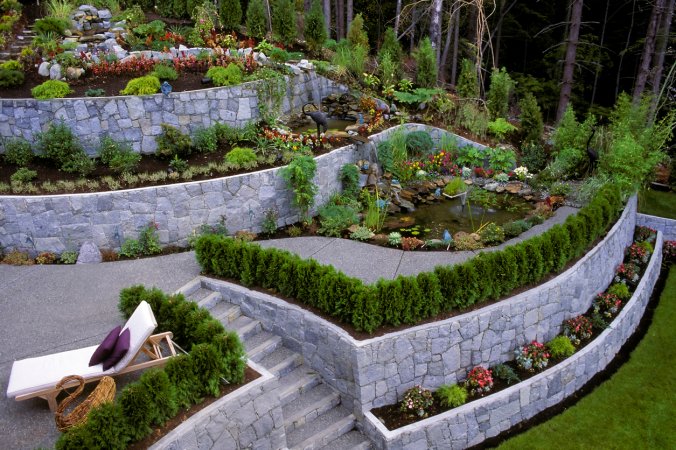 retaining wall ideas