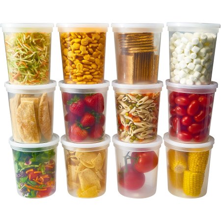  Best Freezer Containers Option: DuraHome Deli Food Storage Containers with Lids