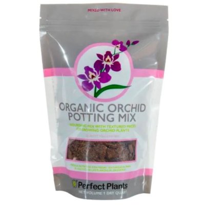 The Best Soil for Orchids Option: Perfect Plants 1 Qt. Organic Orchid Potting Mix