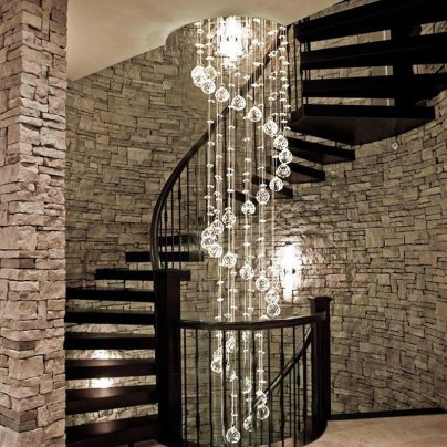 The Best Chandeliers Option: Sofary Spiral Raindrop Chandelier