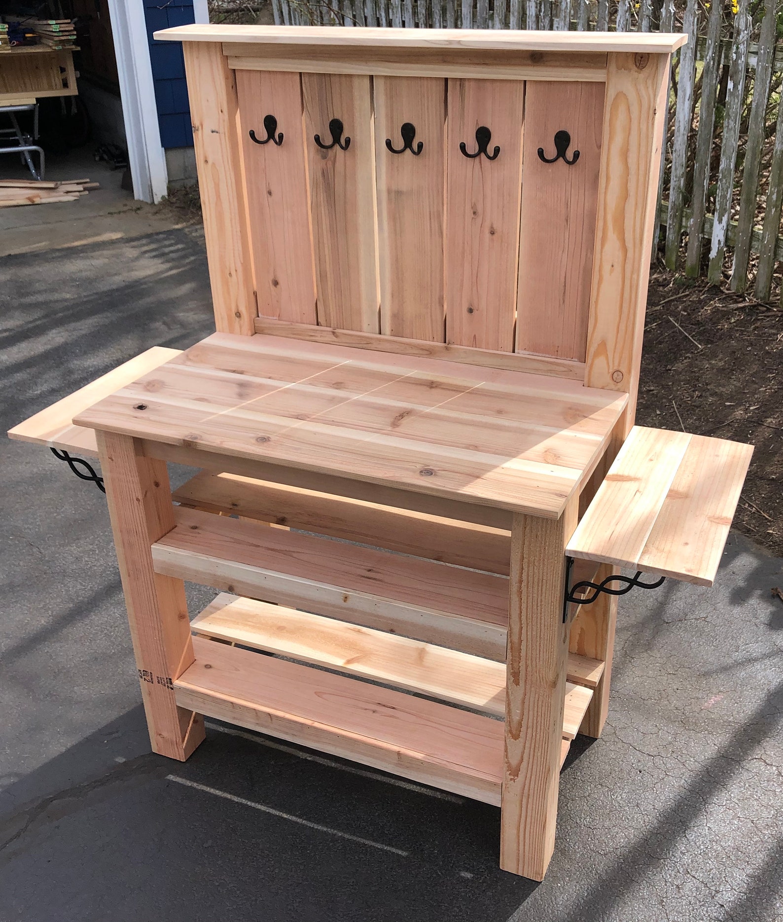 potting bench plans