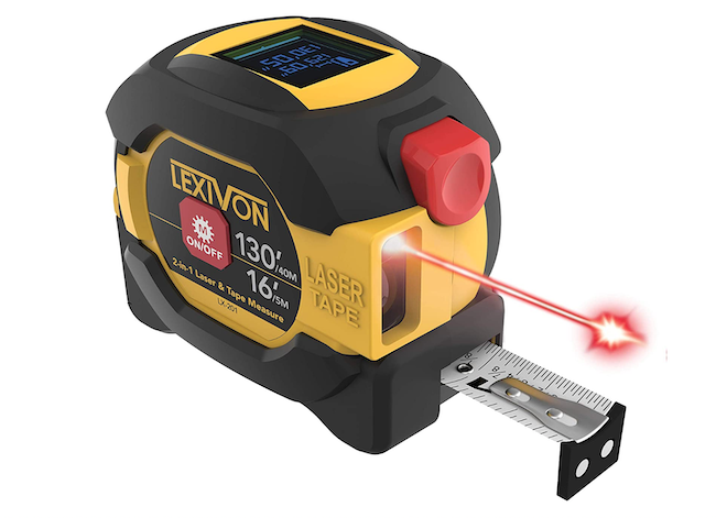 stocking stuffers laser tape measure