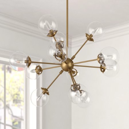  The Best Chandeliers Option: Mercury Row Sutter 12-Light Chandelier