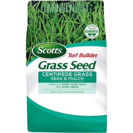  The Scotts Turf Builder Centipede Grass Seed & Mulch on a white background