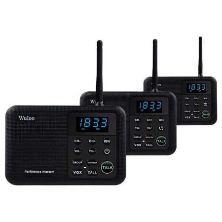  The Best Home Intercom System Option: Wuloo WL888-3 Intercom Wireless System