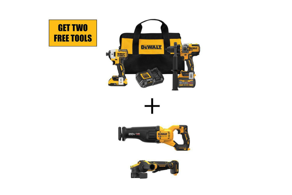 New Year Sale Option: DeWalt 20V MAX Hammer Drill:Driver Combo Kit