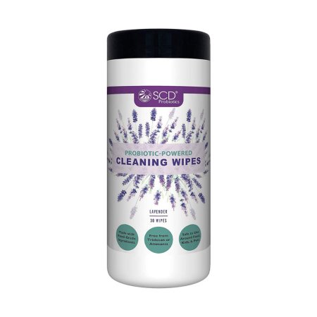  The Best Natural Cleaning Product Option: SCD Probiotics Compostable, Probiotic-Powered Wipes