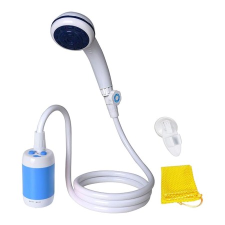  Iron Hammer Portable Electric Camping Shower on a white background