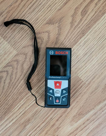 The Bosch Blaze GLM 50 C Laser Distance Measure