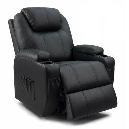  The Best Power Recliners Option: Three Posts Faux Leather Power Lift Recliner