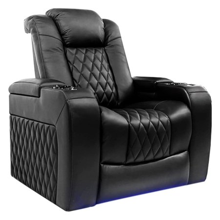  The Best Power Recliners Option: Valencia Theater Seating Tuscany Headrest Recliner