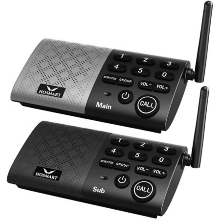  The Best Home Intercom System Option: Hosmart Full Duplex Wireless Intercom System