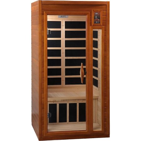  The Best Home Sauna Option: Dynamic Saunas Barcelona Hemlock Wood Infrared Sauna