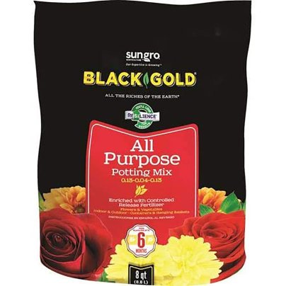 Best Soil for Herbs Options: Black Gold 1310102 8-Quart