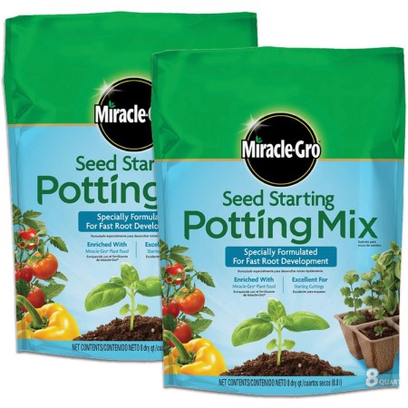  Best Soil for Herbs Options: Miracle-Gro Seed Starting Potting Mix