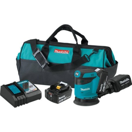  The Best Woodworking Tools Option: Makita 18-Volt LXT Lithium-Ion Random Orbit Sander