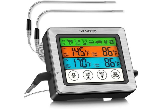 The Best Grilling Option: SMARTRO Dual Probe Digital Meat Thermometer