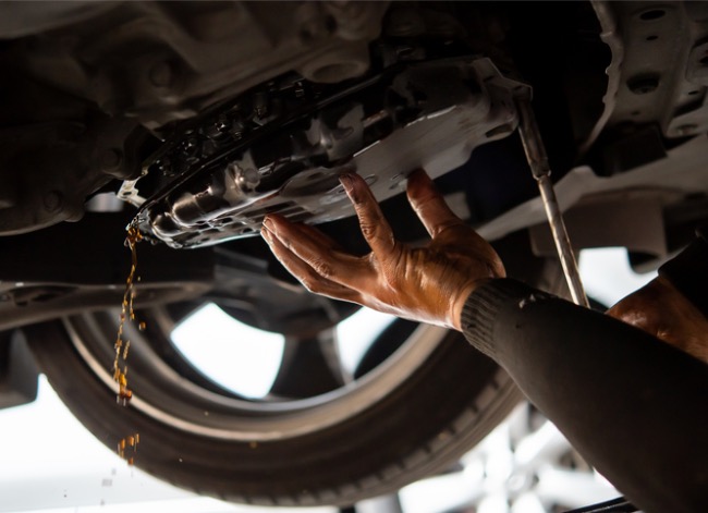 how to change transmission fluid