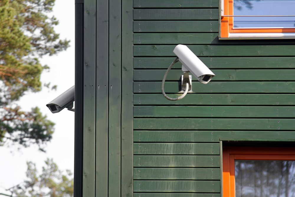 where to place security cameras