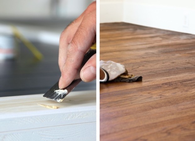 What Would Bob Do? Fixing Scratches on Wood Floors