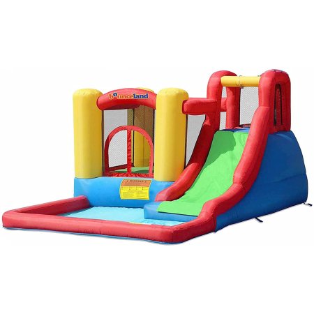  Bounceland Jump and Splash Adventure Slide on a white background