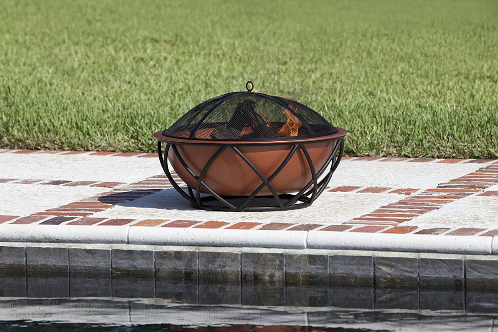 Deals Roundup 1:24 Option: Fire Sense Barzelonia Round Copper Look Fire Pit