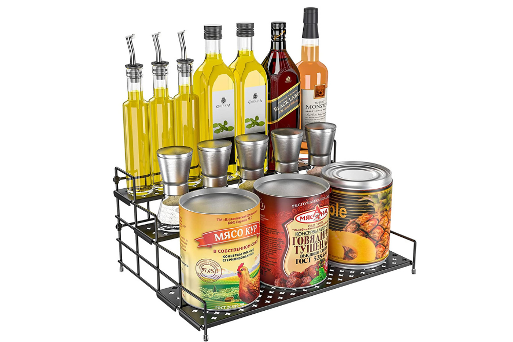 Deals Roundup 1:24 Option: YASONIC 4-Tier Spice Rack Organizer