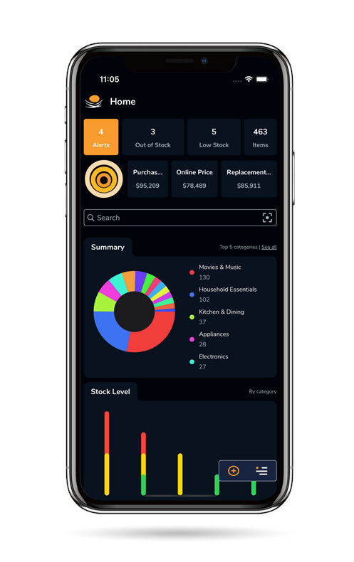 Home inventory app