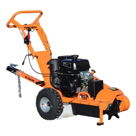  Power King PK0803-EH1 Kohler Gas Stump Grinder on a white background