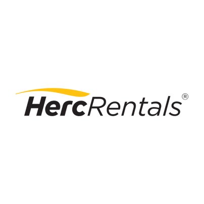 The Herc Rentals logo.