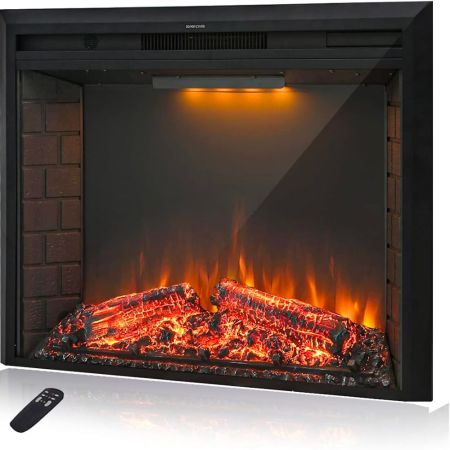  The Best Electric Fireplace Insert Option: Masarflame 40" Electric Fireplace Insert