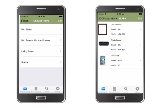 Home inventory apps