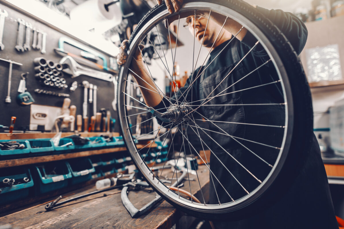 how to change a bike tire