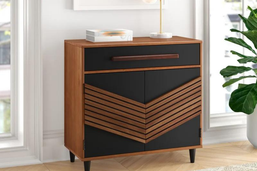 Deals Roundup 2/16 Option: Mercury Row Grimsley Solid Wood 2-Door Accent Cabinet