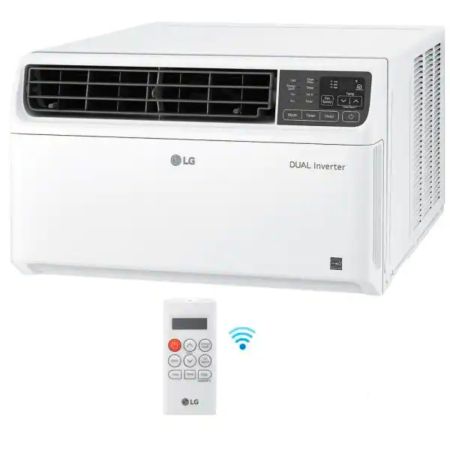  The Best Energy Efficient Air Conditioners Option: LG 18,000 BTU Smart Window Air Conditioner LW1817IVSM