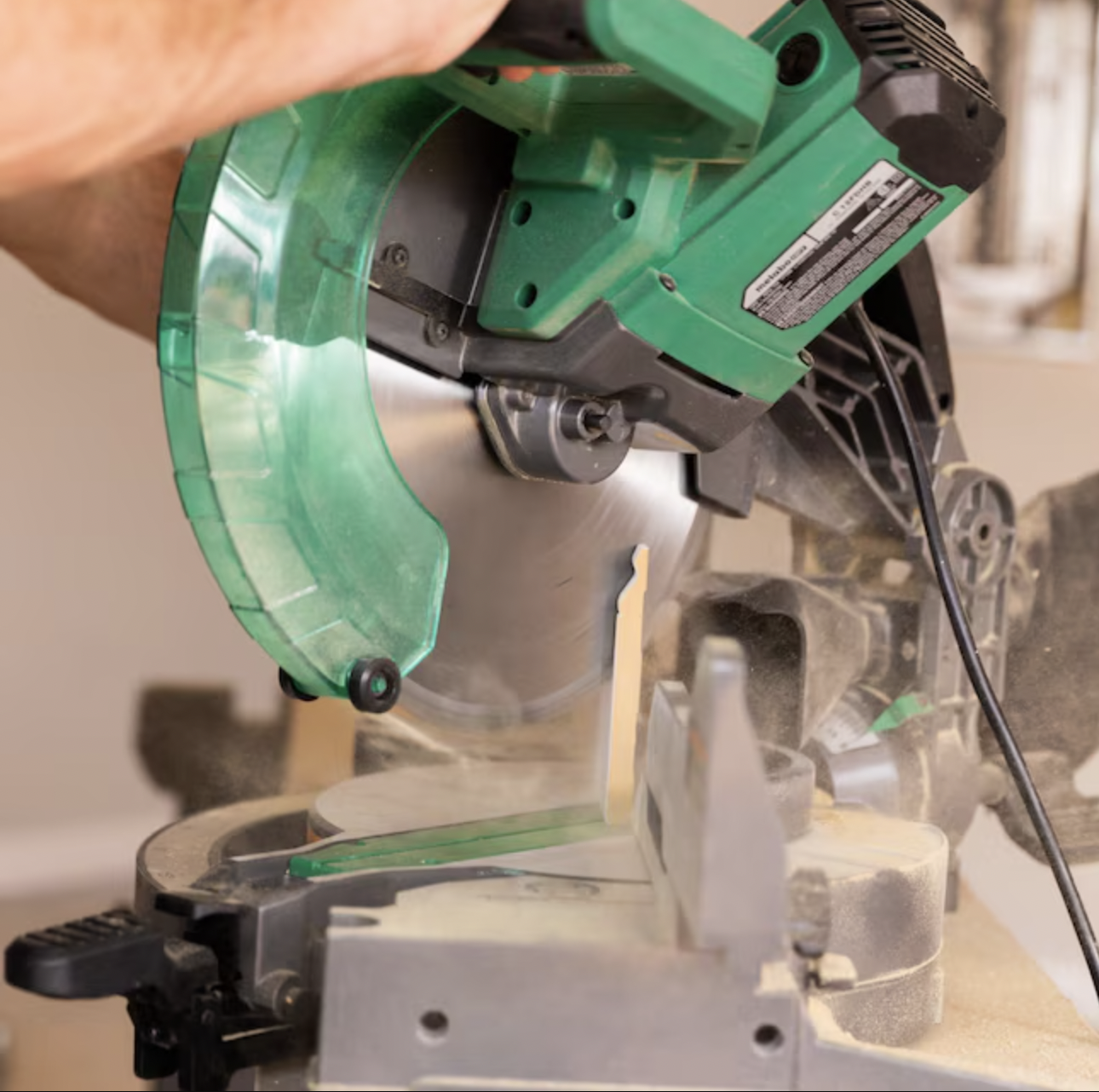 Metabo compound miter saw